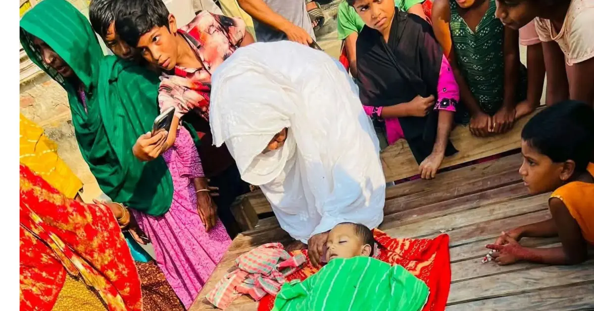 আলমডাঙ্গার বলিয়ারপুরে পুকুরের পানিতে ডুবে আড়াই বছরের শিশুর মৃত্যু