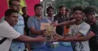 আলমডাঙ্গার ভাংবাড়ীয়ায় ফুটবল টুর্নামেন্টে  সাজু দ্যা টাইগার ক্লাব চ্যাম্পিয়ন