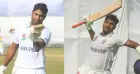 জাতীয় ক্রিকেট লিগ: একই দিনে নাঈম ও রবিনের চোখধাঁধানো ডাবল সেঞ্চুরি