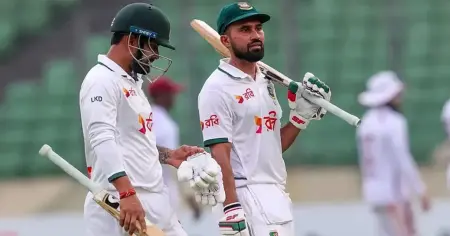 ৯৯ রানে অপরাজিত সাদমান: প্রথম দিন শেষে বাংলাদেশের সংগ্রহ ২১৩ রান