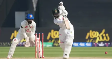 আবুধাবি টেস্টে লিটন দাসের টানা ফিফটি, আন্তর্জাতিক ক্রিকেটে ৯ হাজার রানের মাইলফলক