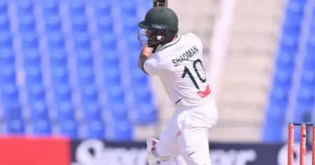 আবু ধাবি টেস্ট: তানজিদ-সাদমানের ফিফটিতে বাংলাদেশের শক্ত অবস্থান