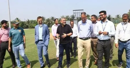 ওয়েস্ট ইন্ডিজের প্রস্তুতি ম্যাচের ভেন্যু পরিদর্শনে সন্তুষ্ট বিসিবি