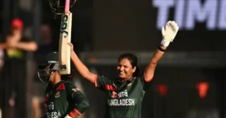 অস্ট্রেলিয়ার মাটিতে সোবহানার ঐতিহাসিক সেঞ্চুরি, টাইগ্রেসদের রেকর্ড সংগ্রাহ