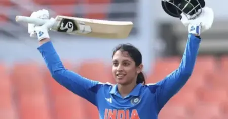 হারমানপ্রিতের বিদায়ের পরই ভারতের তিন সংস্করণের নতুন অধিনায়ক স্মৃতি মান্ধানা