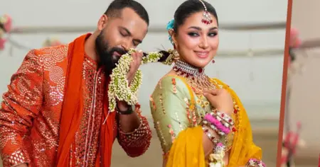 রাজকীয় ফটোশুটে নজর কাড়লেন অপু বিশ্বাস ও আদর আজাদ