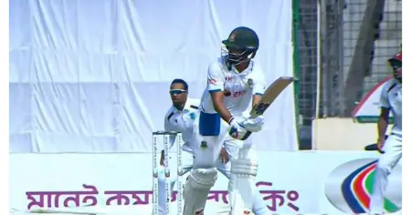 মিরপুর টেস্ট: ওয়েস্ট ইন্ডিজের বিপক্ষে টসে জিতে ব্যাটিংয়ে বাংলাদেশ