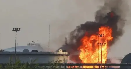 সৌদি জোটের হামলার জবাব: আরামকোর ভবনে হুতিদের ড্রোন-মিসাইল হামলা