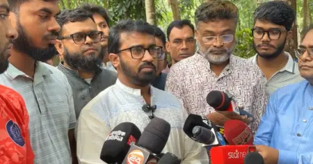 আওয়ামী লীগের নৈতিক পতন হয়েছে, শেখ হাসিনা আর ফিরবেন না: মাগুরায় রাশেদ খাঁন